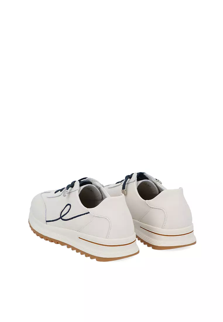 Dark Blue CR "The Cursive" Street Sneakers