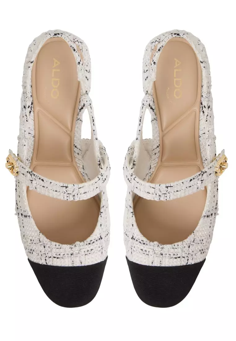 Agathe Slingback Low Block Heels