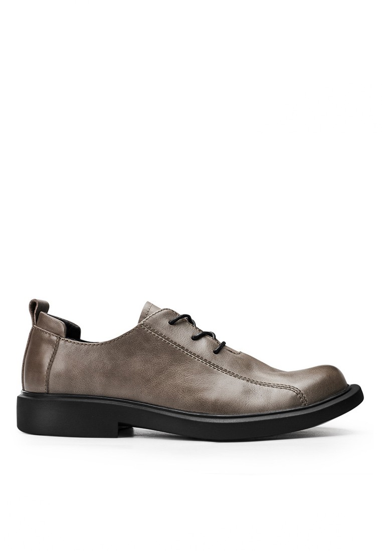 VANSA Top Layer Cowhide Lace-up Loafer VSM-C2969