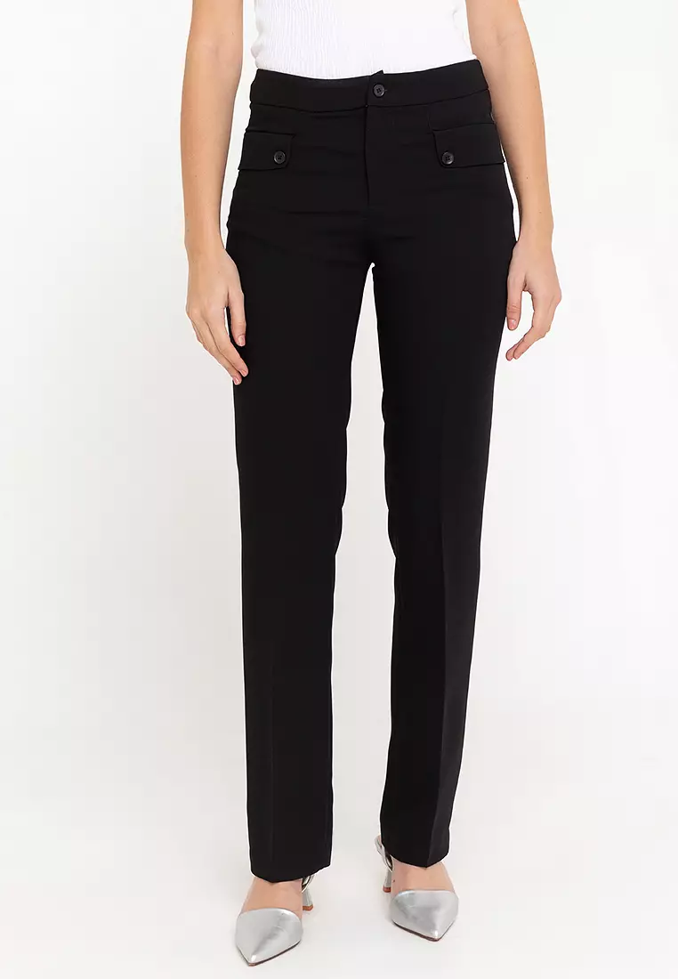 Well Suited Straight Trousers