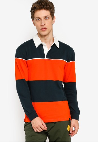 Jual Scotch Soda Long Sleeve Rugby Polo Shirt Original Zalora Indonesia