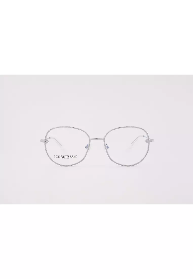 Jasmine (OP552-Silver) Luxury Anti-Radiation/Computer Eyeglasses from London for Women