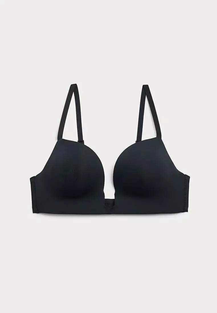 Body Invisibles Wired Push Up Plunge Bra