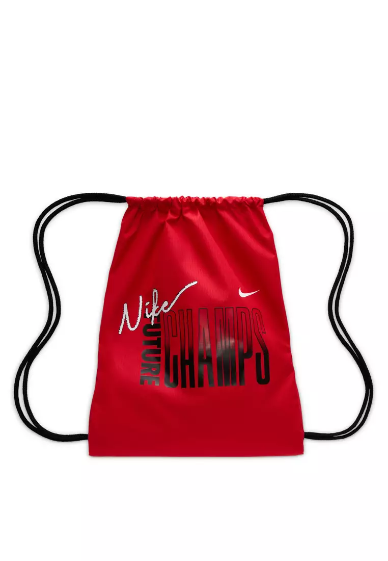 Red nike drawstring bag sales