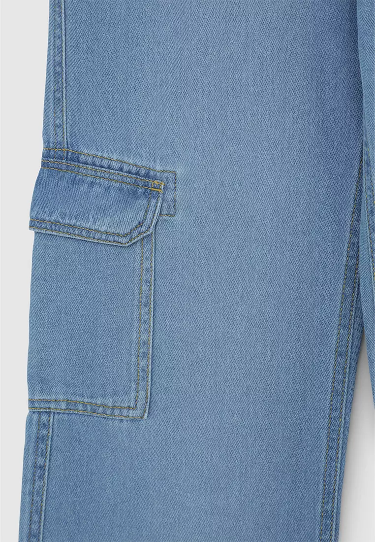 Kids Girls Long Pants Jeans