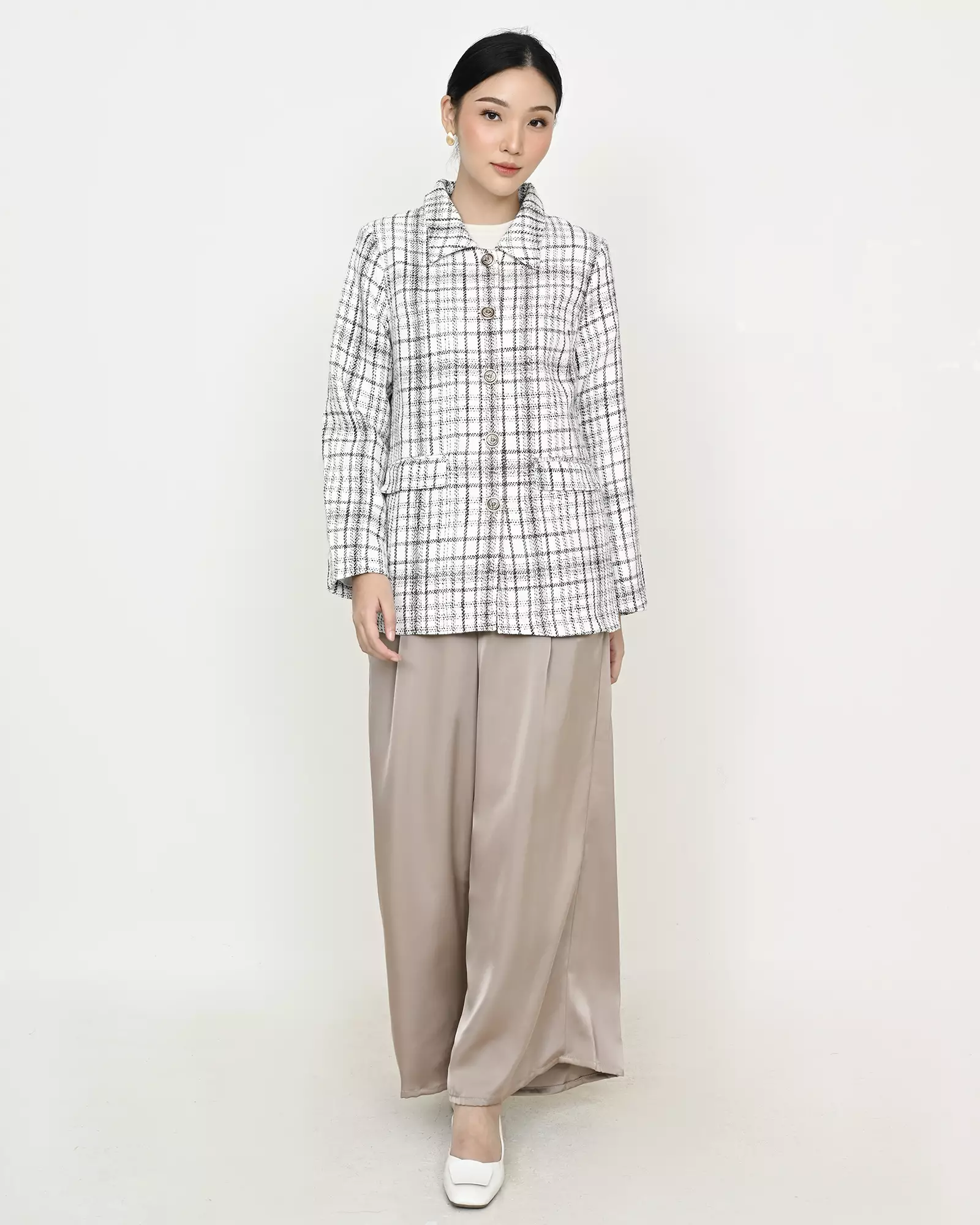 Geulis.id BLAIR BLAZER - White