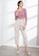 Origin by Zalora pink Rib Button Through Top made from Tencel 96A29AAF460857GS_4
