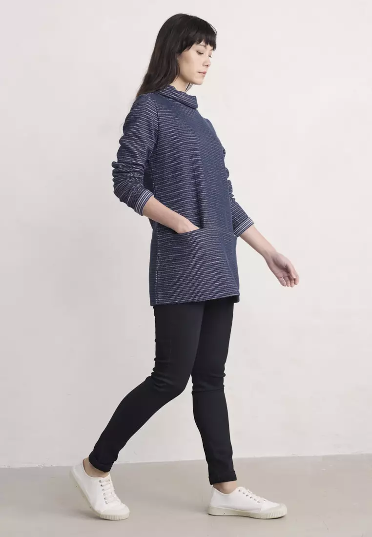 Seasalt Cornwall Navy Mawgan Porth Tunic