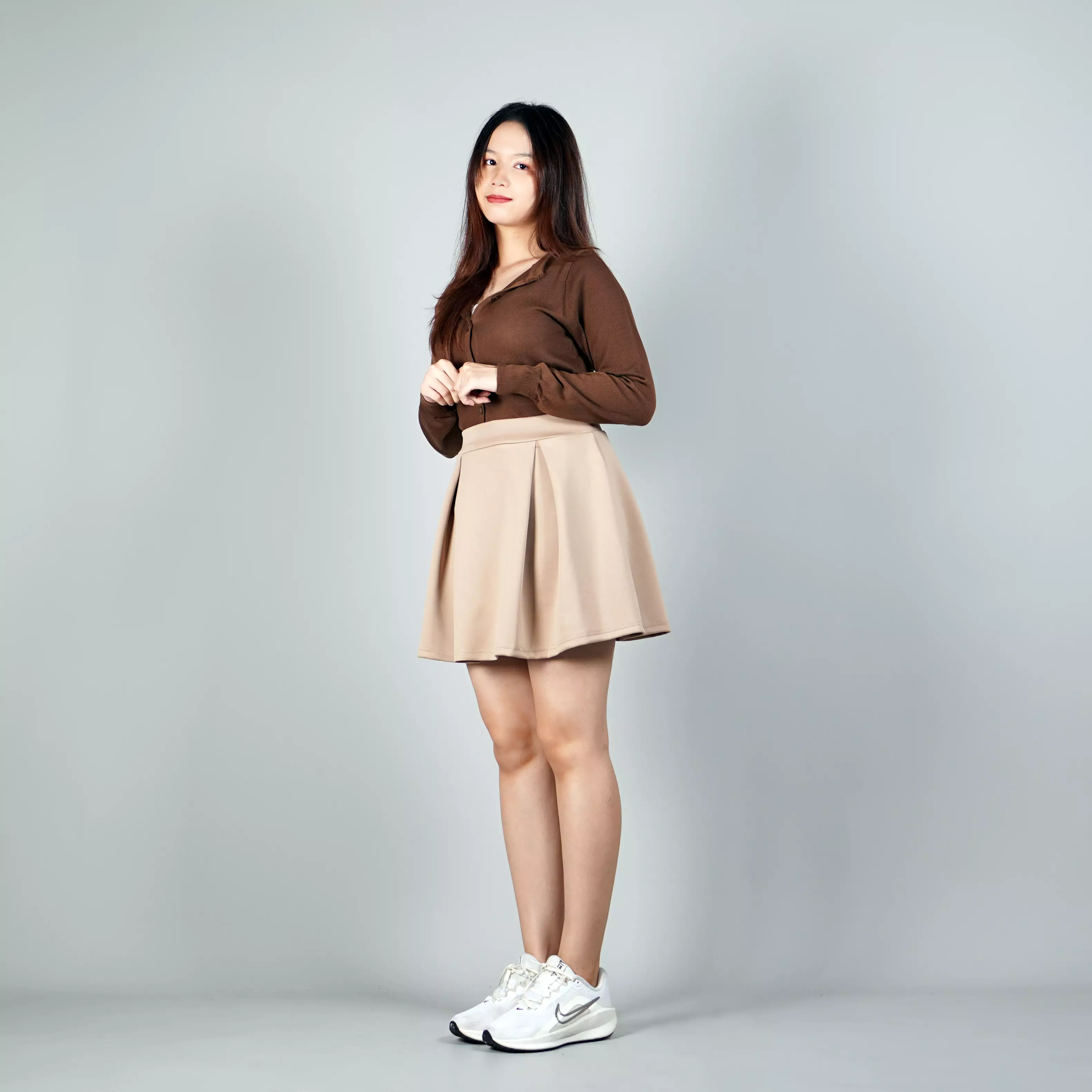 YEPPO Rok Wanita Pendek Rok Mini Gaya Korea Rok Sexy Skirt - COKSU