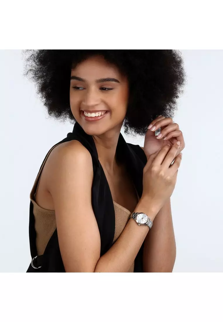 【2 Years Warranty】Trussardi T-SKY 30mm Case Women's Quartz Watch R2453151519