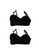 Seoul in Love black Japan export material Soft sports bra 2 pieces set BDD83US10ECE49GS_2
