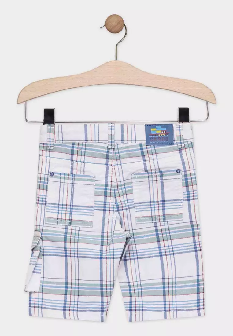 Checkered hotsell bermuda shorts