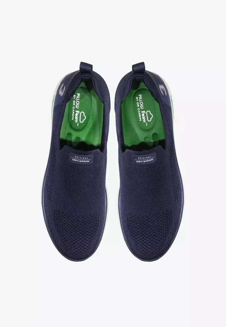 Dr Cardin Men  Pillow Foam  Lightweight Slip-On Sock Sneaker JIF-60905