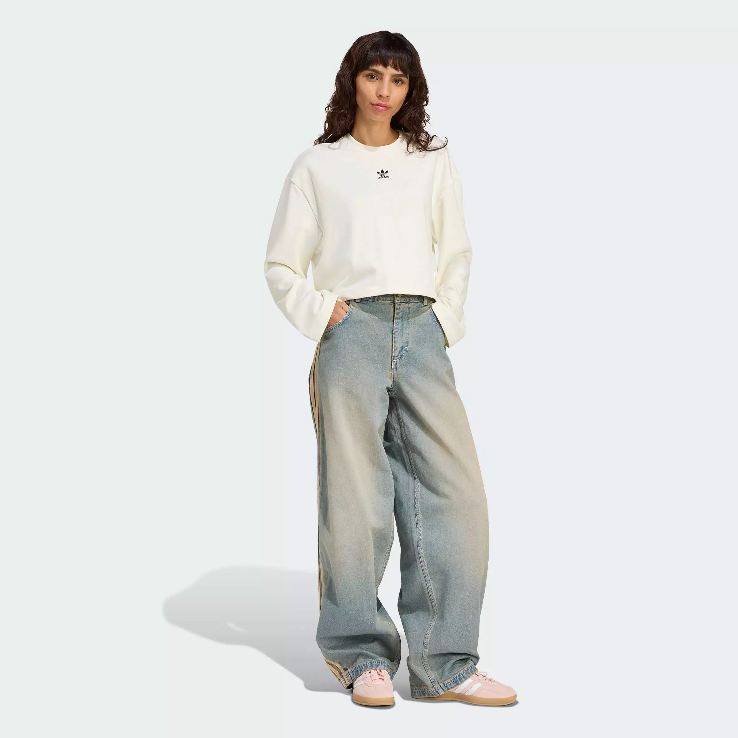 Essentials Winterized Wide Rib Long Sleeve Top