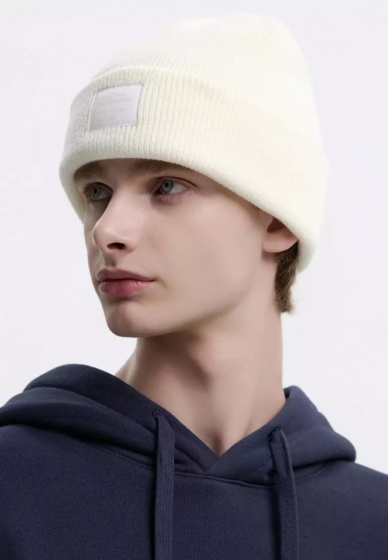 純色針織冷帽