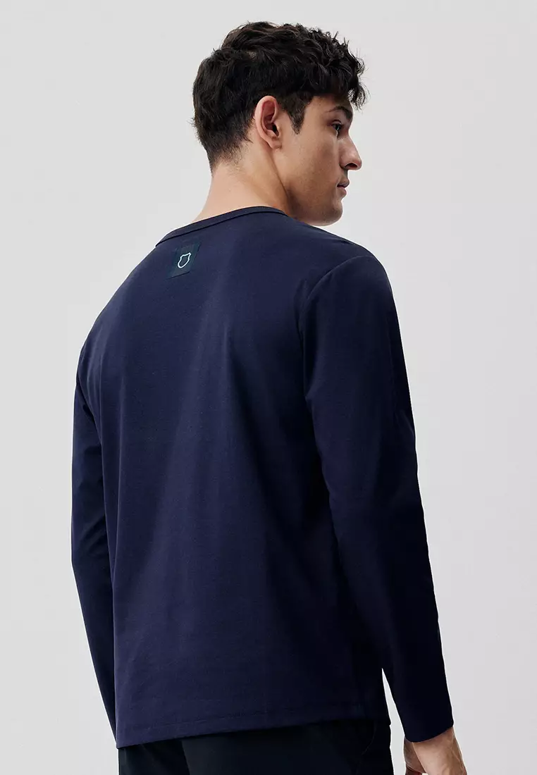 男女同款K-SWISS LOGO 長袖T裇
