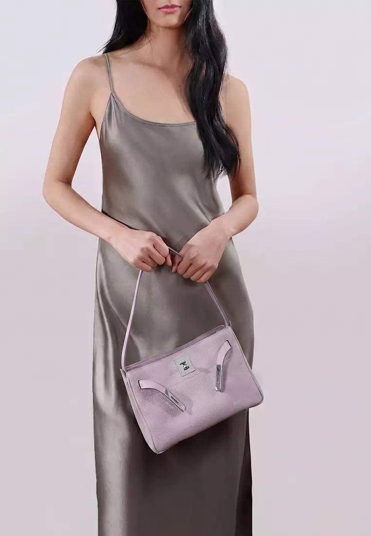 SAOIRSE Soft Structural Belt Tote II Mini - Pastel Purple