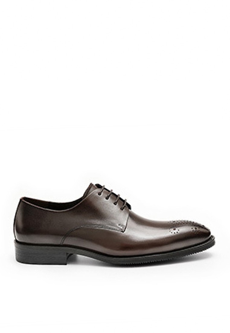 VANSA Brogue Top Layer Cowhide Debry Shoes VSM-F201702
