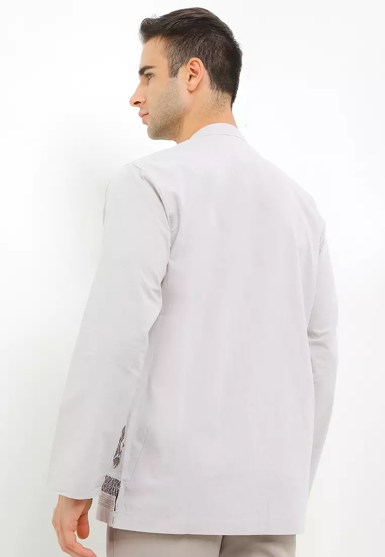 Oatmeal 3 Short Sleeve Baju Koko