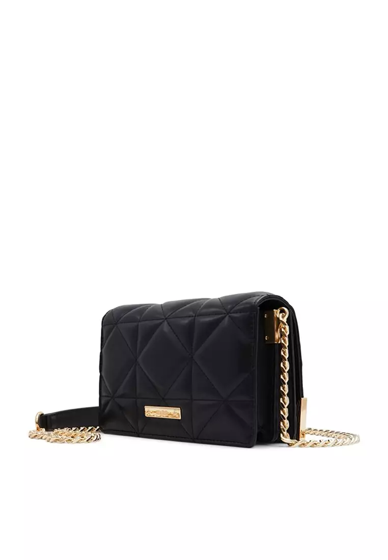 Aldo black hotsell quilted bag
