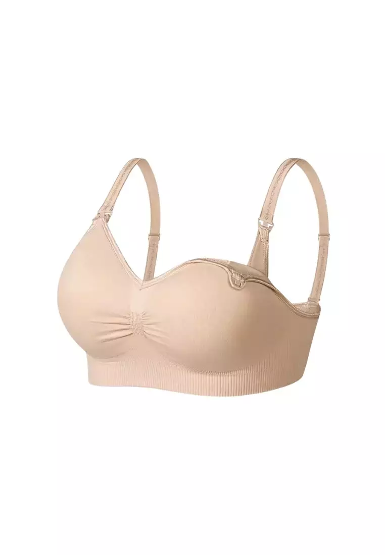Grace Nursing Push Up Bra in Nude Maternity Bra