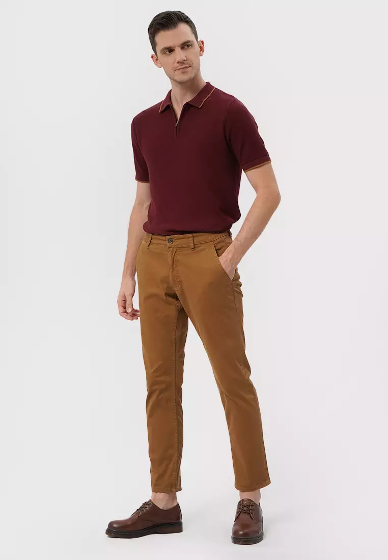 Garment Dyed Chinos Pants