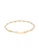 HABIB gold HABIB Jancy Yellow and White Gold Bracelet, 916 Gold 46D12ACB99492AGS_2