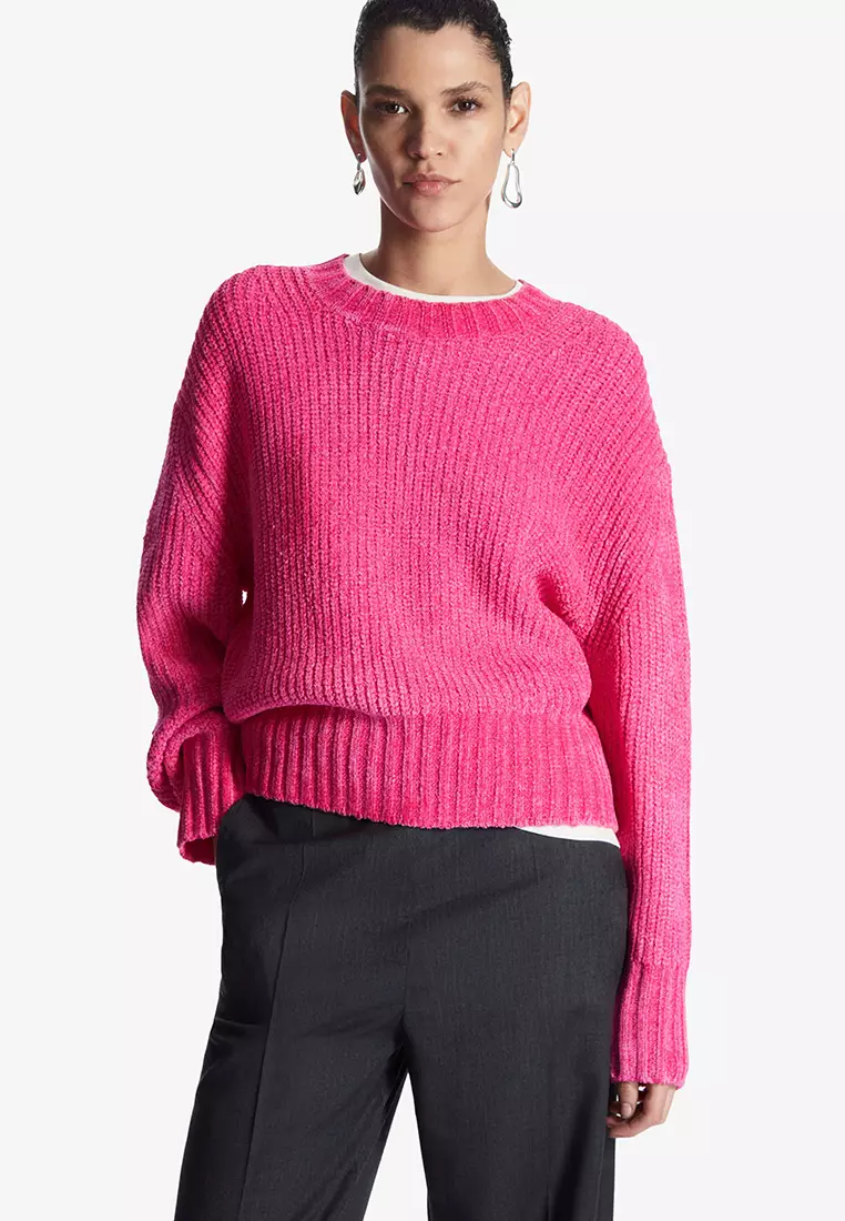 Cos pink sweater sales