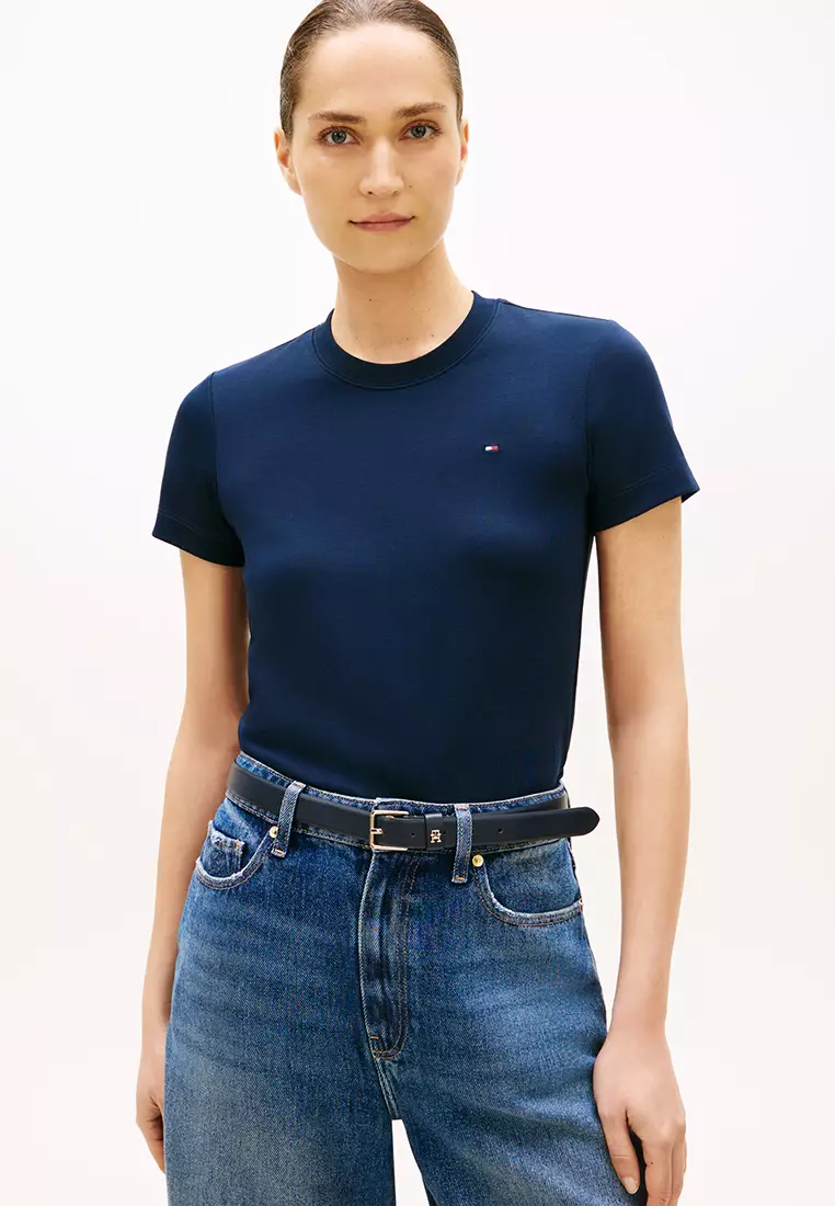Interlock Crew Neck Short Sleeves T-Shirt - TH Mainline