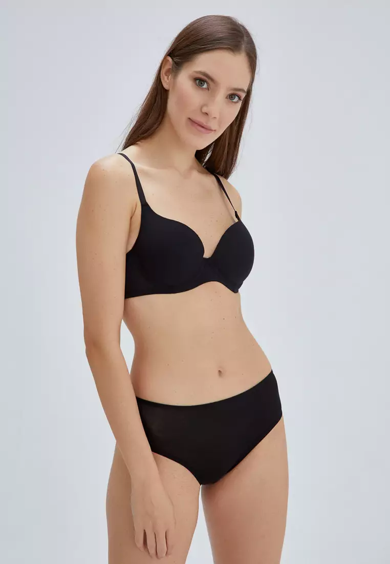 Buy DAGİ Black Hera Bra With Ear, Underwear for Women Online