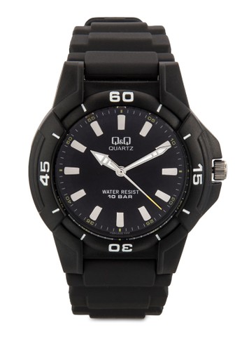 VQ84J003Y 刻度顯示橡膠手錶, 錶類, 飾品配esprit holdings limited件