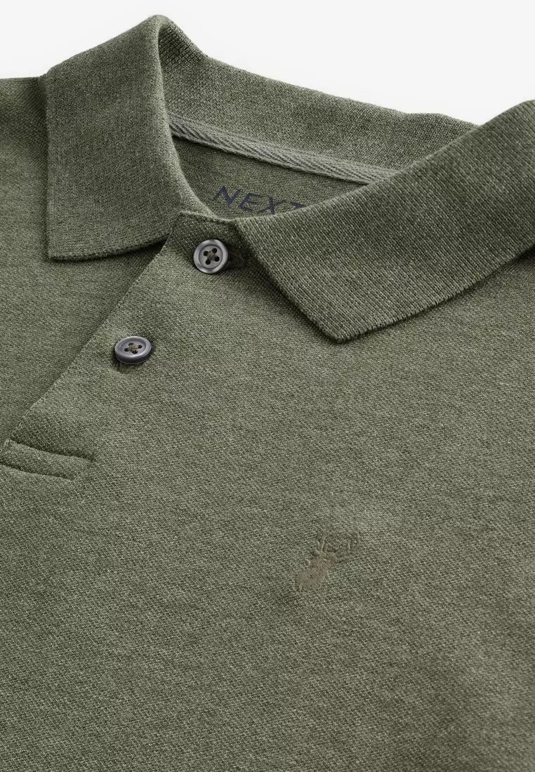 【日本入手困難】Short-sleeved pique polo shirt 日本入手困難】Short-sleeved pique polo shirt