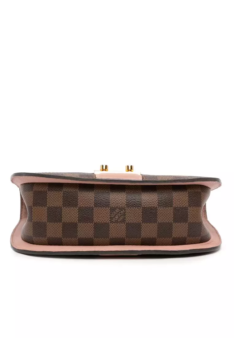 Pre-Loved Louis Vuitton Damier Ebene Cuir Taurillon Wight