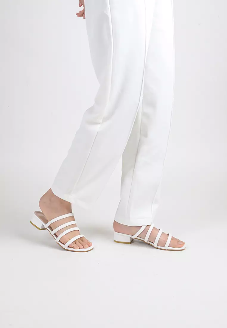 Padded discount strap sandals