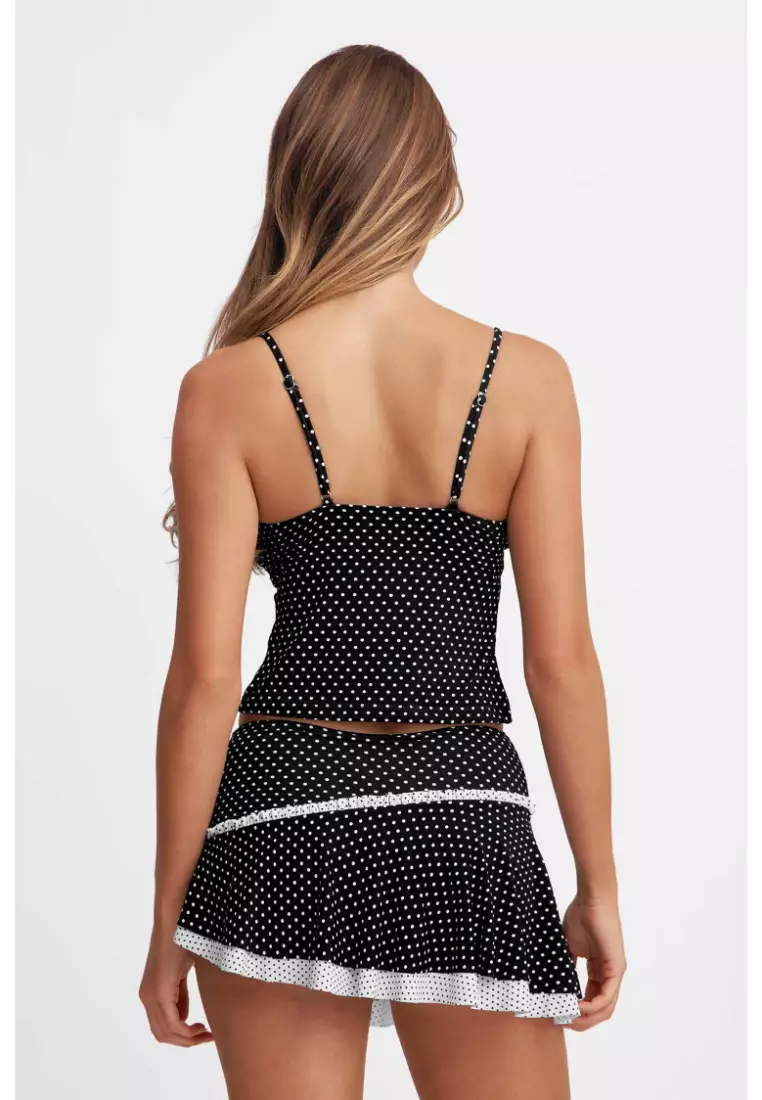 Louise Dainty Tankini Top / Love Noir