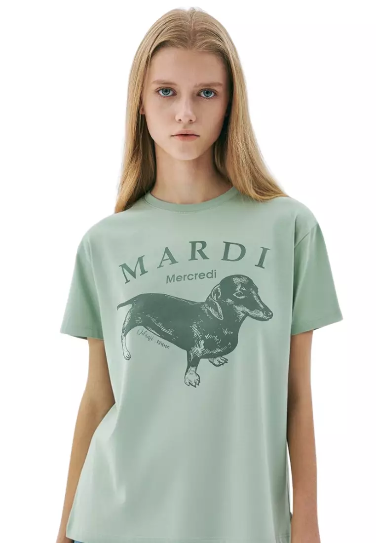 Slim Tshirt Ddanji Pastel - Mint