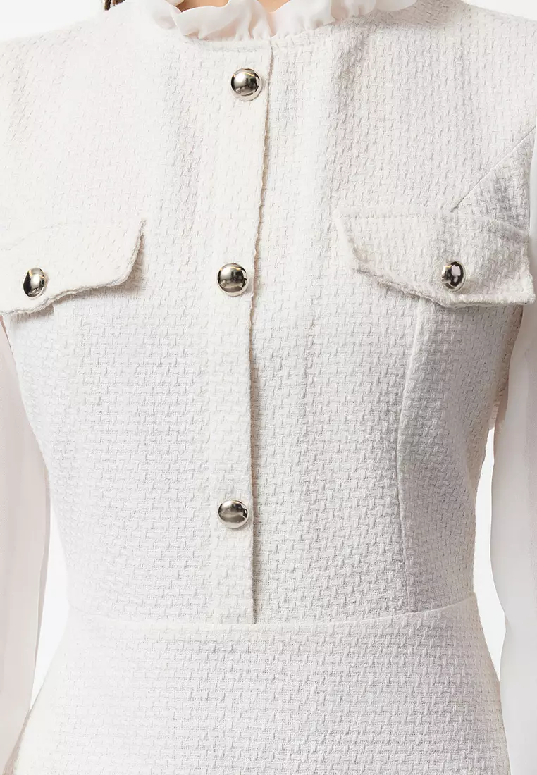 Long Sleeves Mini Dress