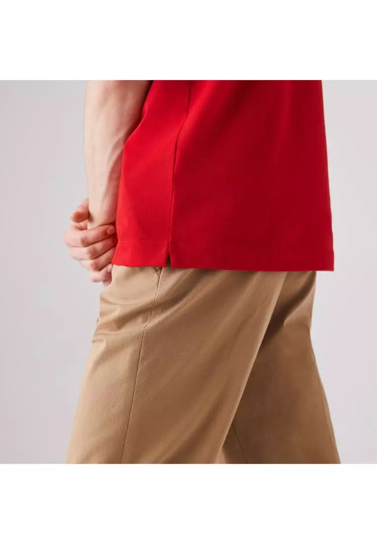 Men's Lacoste Paris Polo Shirt Regular Fit Piqué