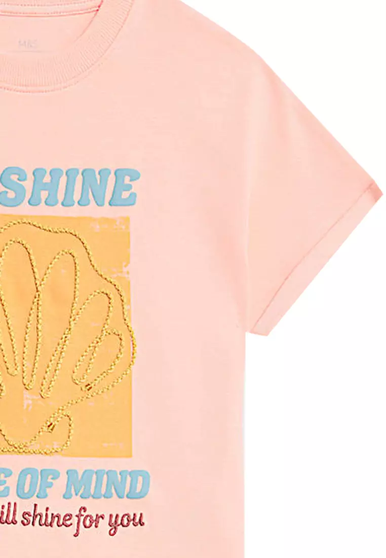 Cotton Rich Shell T-Shirt