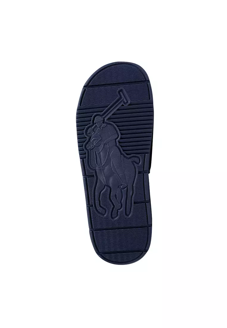 Fairview Polo Graphic Sandals- Navy/Multi (618410)