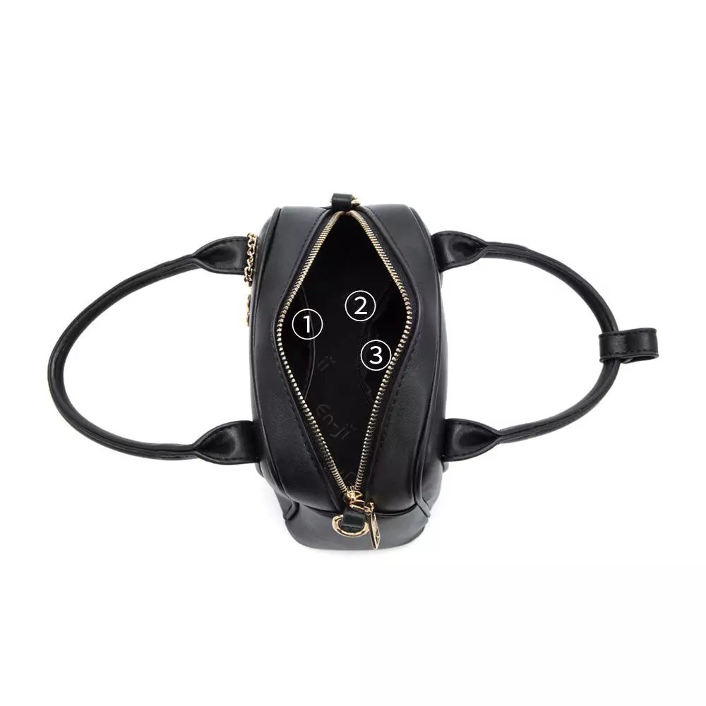 En-ji Musan Handbag - Black