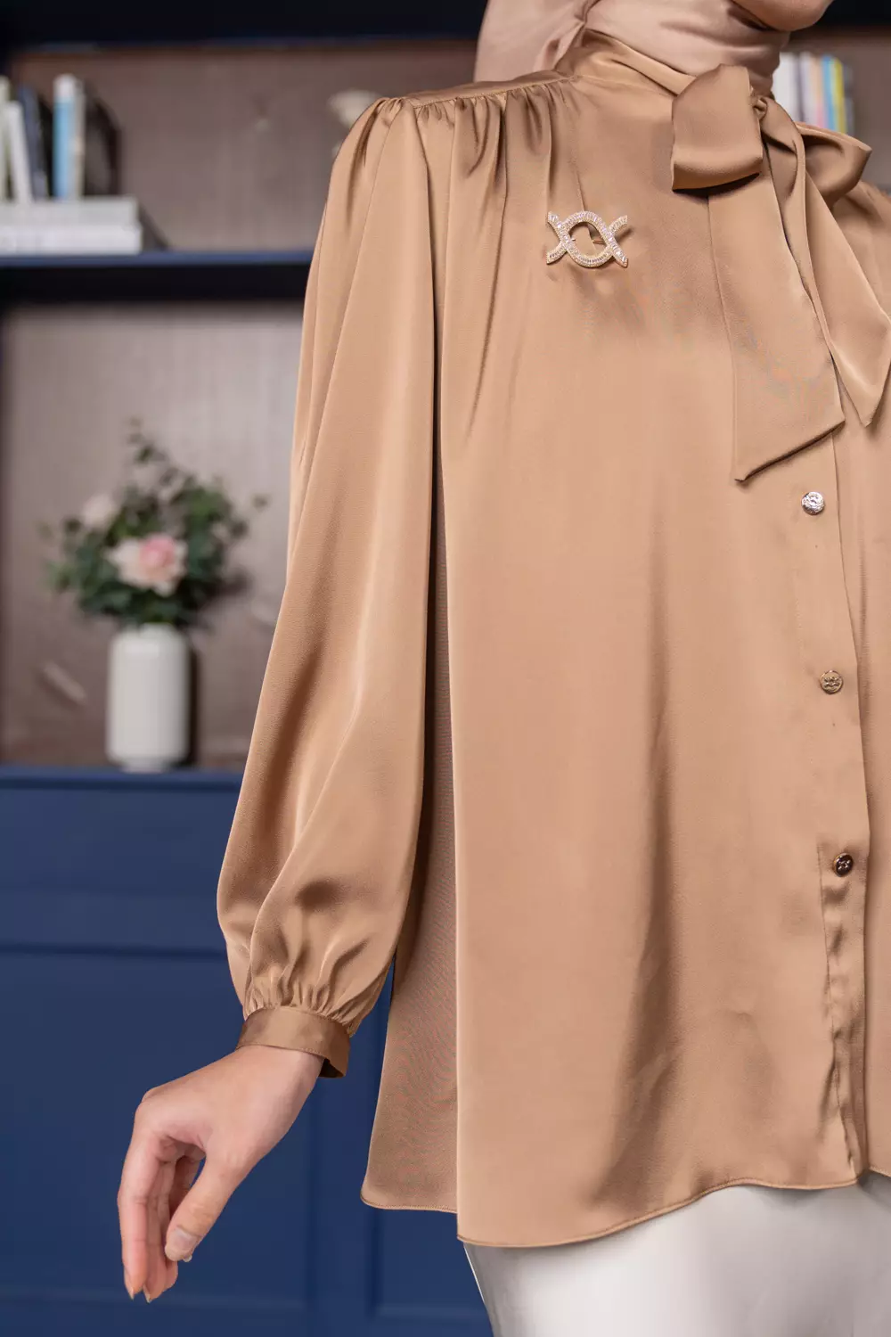 Klamby - Claire Shirt Bronze Bliss