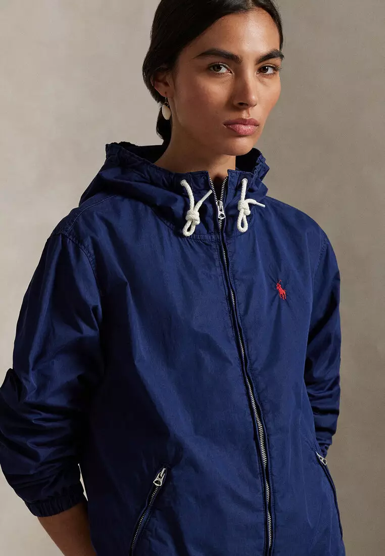 Buy Polo Ralph Lauren Twill Hooded Jacket 2026 Online | ZALORA