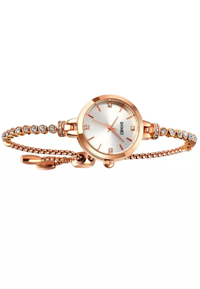 Jam Tangan Analog Wanita Waterproof Strap Tali Material Stainless Steel BL32 ORIGINAL