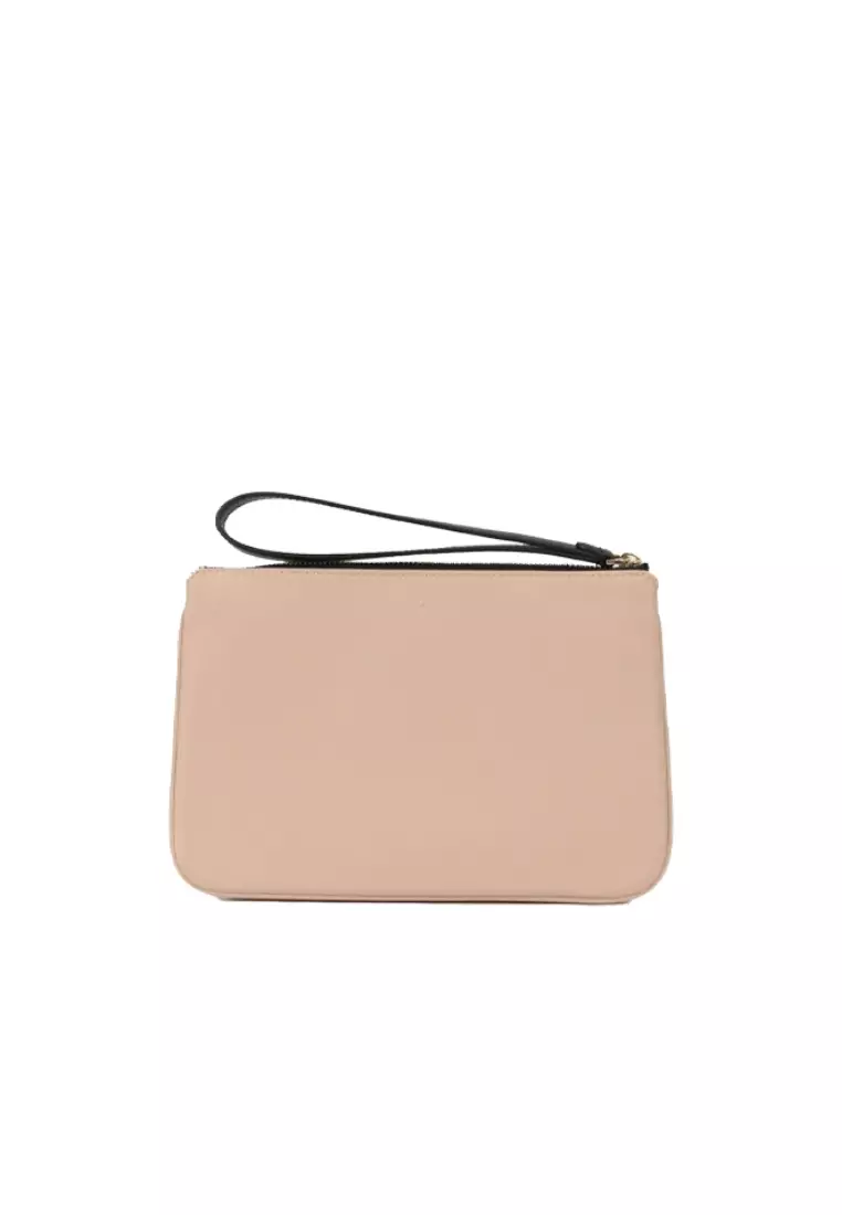 Kate Spade Chelsea Medium Wristlet Pouch In Warm Beige KE612