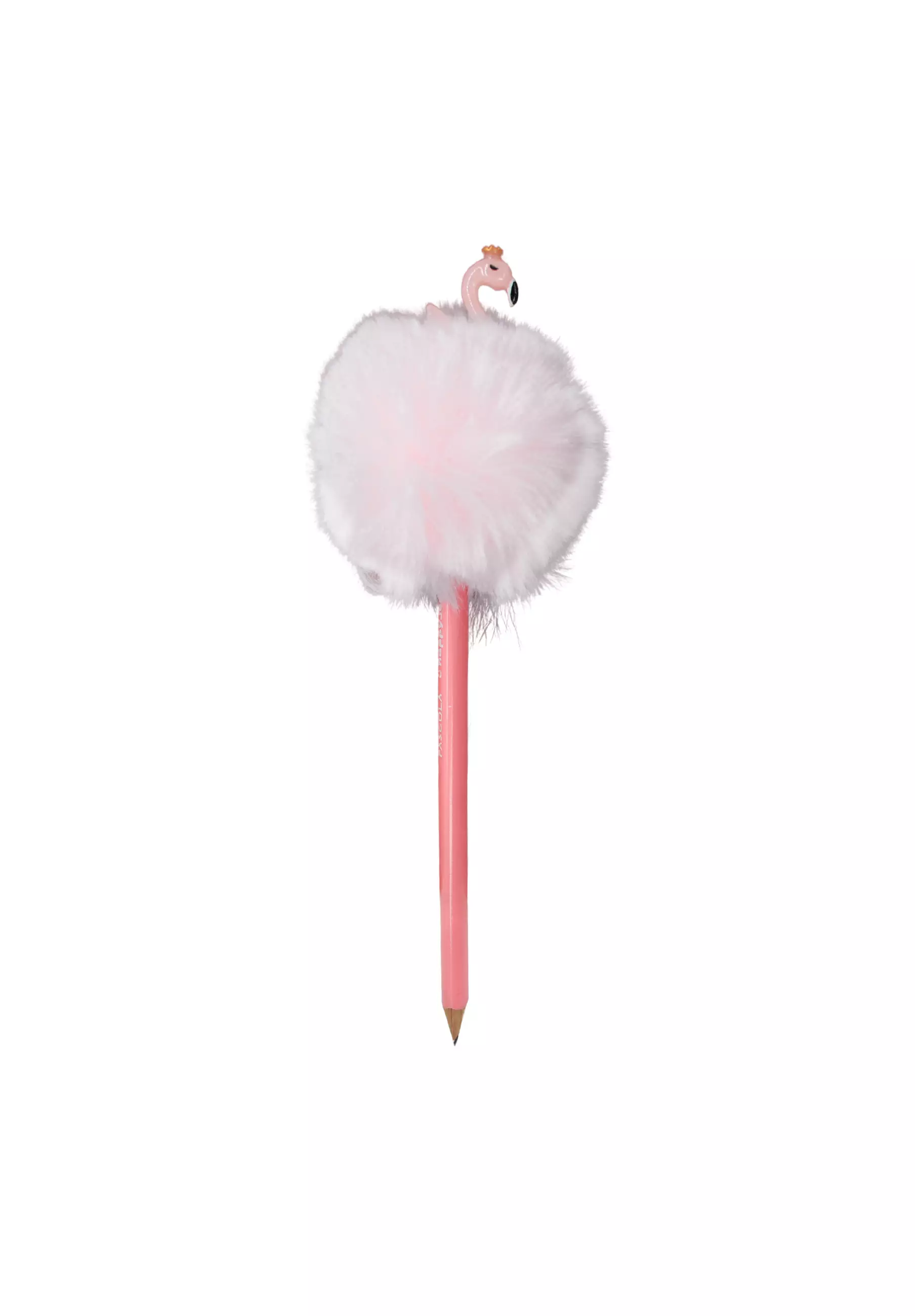 Flamingo Topper Pom-Pom Happy Junior Peach