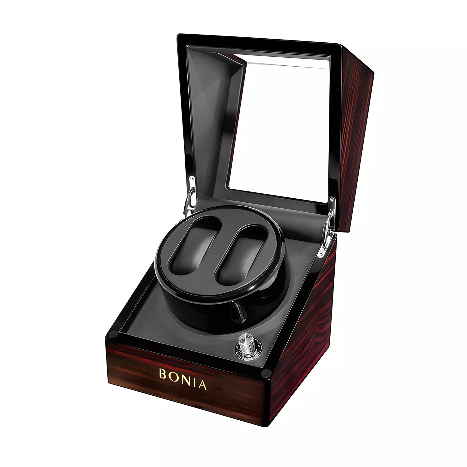 Noble Limited Edition - Jam Tangan Automatic Pria - Black Dial - All Silver Stainless Steel - BNB10718-1336LE