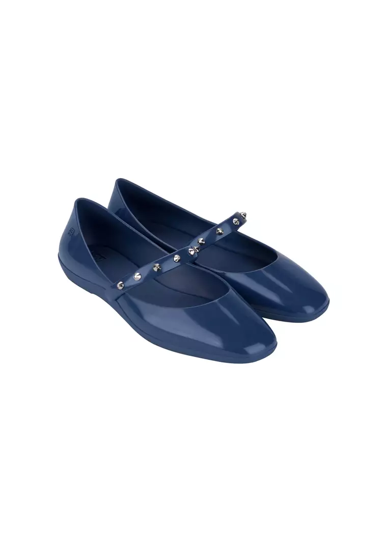 Discount on Zaxy  shoes - SKU: Zaxy Plie Sapatlha Studs- Navy