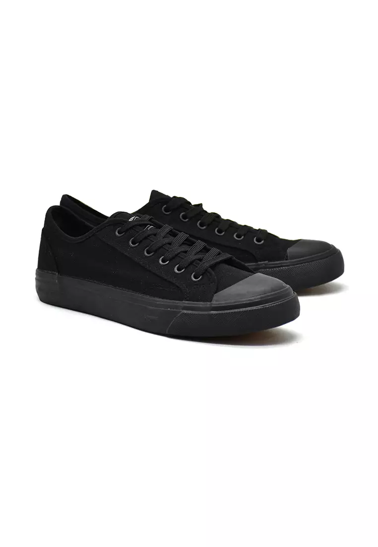 Carvil Sepatu Pria Berlion-T Black/Black