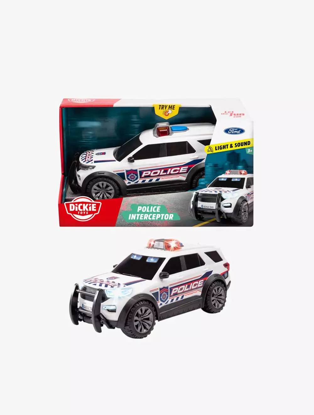 DICKIE TOYS FORD POLICE INTERCEPTOR - DIK203714025